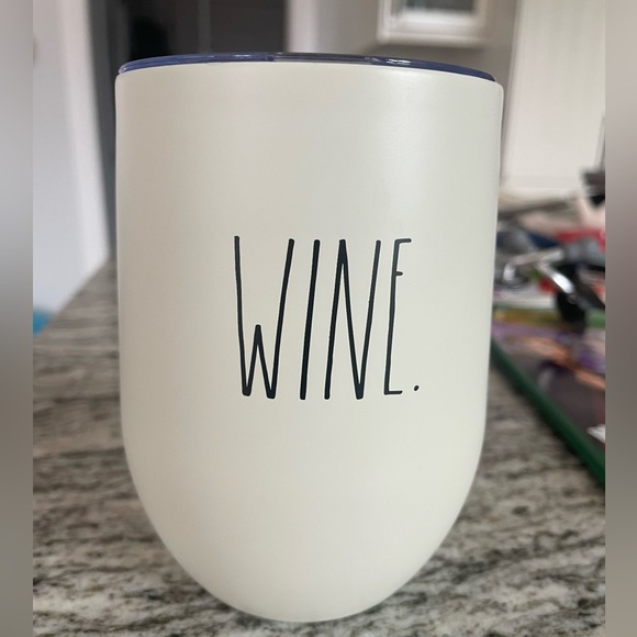 Rae Dunn wine tumbler - Picture 1 of 4